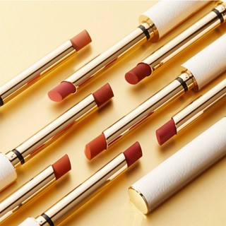 Hot Sale# PIPL small tube lipstick velvet foggy niche brand waterproof sweat-proof bean paste milk tea small sheepskin lipstick 8cc