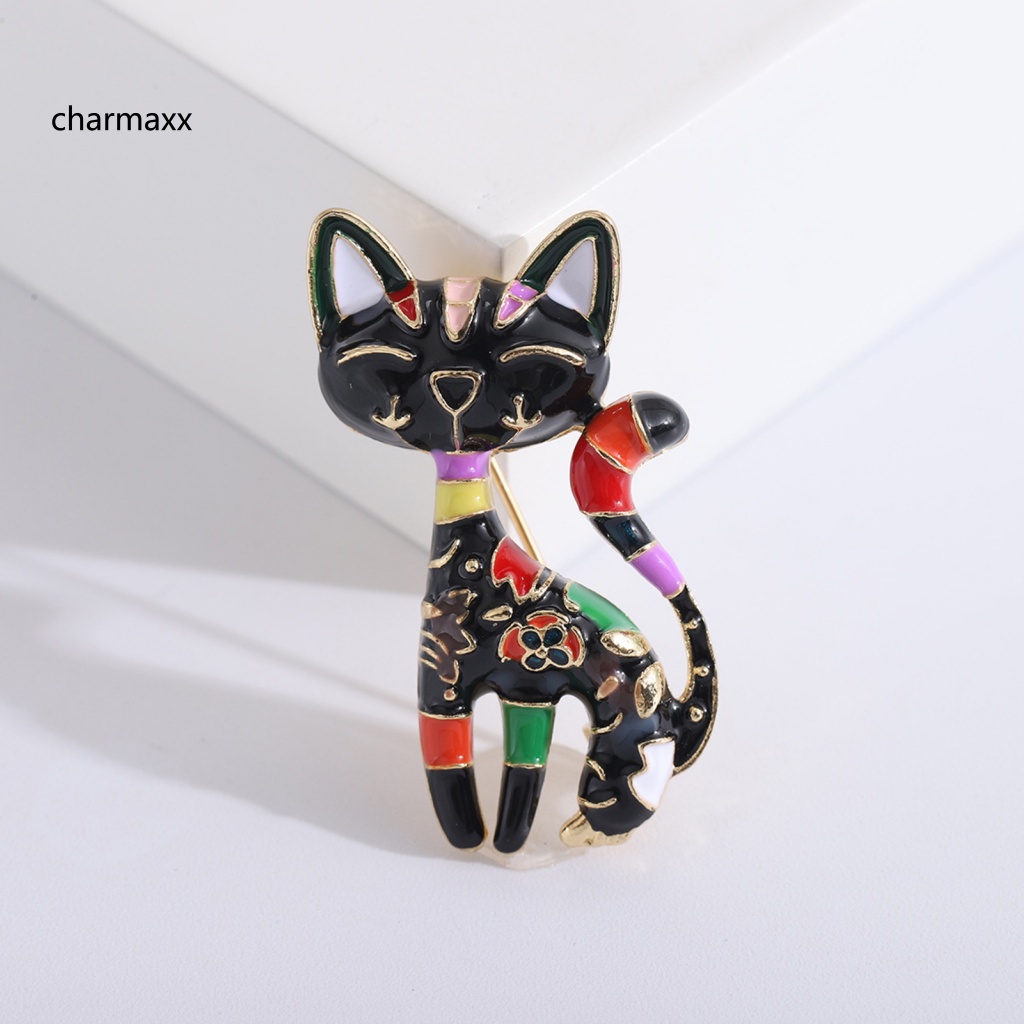 cx-เข็มกลัด-ลายการ์ตูนแมว-กันสนิม-กันการกัดกร่อน-สีสดใส-สําหรับตกแต่งเข็มกลัด