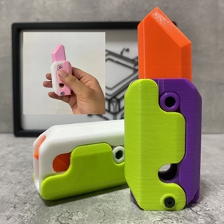 ของเล่นโมเดลมีดแครอท 3D ขนาดเล็ก เพื่อความปลอดภัย