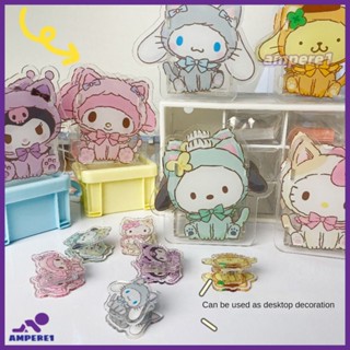 Sanrio แมวผู้ถือปากกาอะคริลิใสมินิปากกากล่องเก็บสก์ท็อปเครื่องเขียน-AME1 -AME1