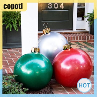 Copoti ลูกบอลไม้ PVC 8 สี สําหรับตกแต่งบ้าน คริสต์มาส