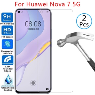 กระจกนิรภัยป้องกันโทรศัพท์มือถือ 360 องศา สําหรับ Huawei nova 7 5g nova7 6.53