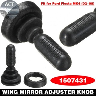 ลูกบิดกระจกปีก สีดํา 1507431 ใหม่ สําหรับ Ford Fiesta MK6 2001-06 1507431