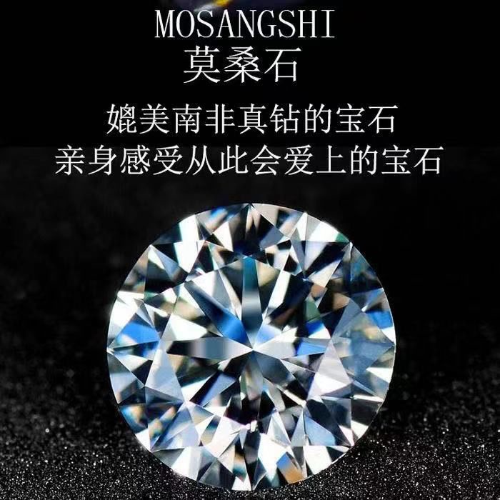 moissanite-แหวนหินโมอิส-ขนาดใหญ่-เกรด-85-กะรัต-ประดับเพชร-นําเข้า-สําหรับทําเครื่องประดับ-งานฝีมือ