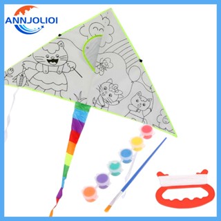 Ann ของเล่นว่าว เพ้นท์สี DIY เพื่อการเรียนรู้ สําหรับเด็ก