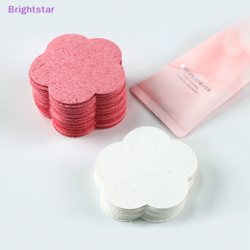 brightstar-แผ่นฟองน้ําทําความสะอาดผิวหน้า-รูปพลัม-เซลลูโลสธรรมชาติ-สําหรับขัดผิว-นวดหน้า-สปา-กําจัดเครื่องสําอาง