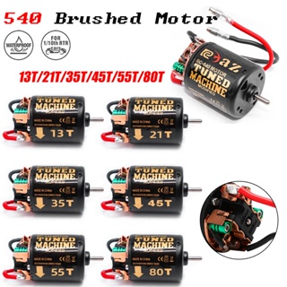 มอเตอร์อัพเกรด กันน้ํา 540 13T-80T สําหรับรถไต่หินบังคับ 1:10 Wltoys Axial SCX10 Kypsho Redcat Gen8 Traxxas TRX4 TRX6