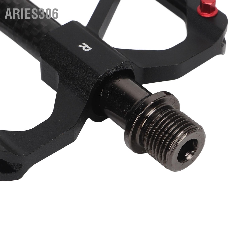 aries306-2pcs-road-bike-pedals-อลูมิเนียมอัลลอยด์-anti-slip-น้ำหนักเบา-flat-platform-สำหรับจักรยานเสือภูเขา