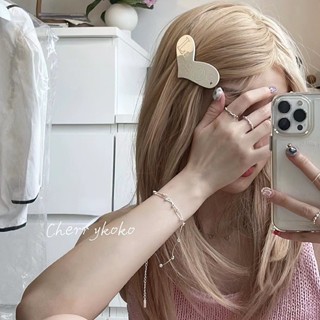 [RUBY] กิ๊บติดผม รูปหัวใจน่ารัก สีแคนดี้ สไตล์เกาหลี สําหรับผู้หญิง /กิ๊บติดผม รูปหัวใจน่ารัก ขนาดเล็ก สไตล์เกาหลี เครื่องประดับผมหน้าม้า แฟชั่นสําหรับผู้หญิง