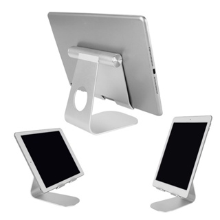 Aluminum Alloy Universal Silver Accessories Cell Phone Adjustable Angle Home Office Scratchproof For Desk Tablet Stand