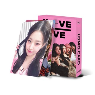 โปสการ์ดโลโม่ อัลบั้ม IVE IVE LIZ WONYOUNG YUJIN LEESEO REI GAEUL Kpop พร้อมส่ง SX 55 ชิ้น ต่อกล่อง