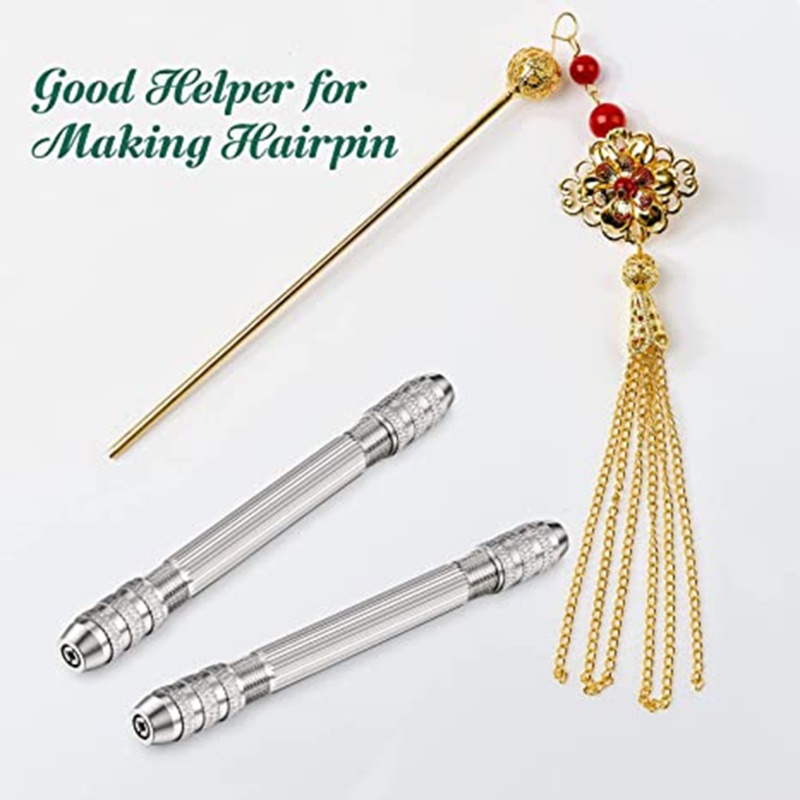 Vision Pin Vise เครื่องมือโรตารี่ Twist สำหรับงานฝีมือ การเจาะขนาด 0.8 ...