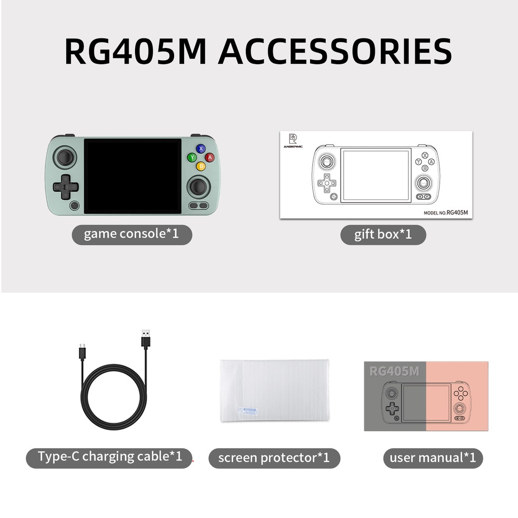 anbernic-rg405m-เครื่องเกมพกพา-ระบบ-android-12-รองรับ-ps2-wii-3ds-psp-nds