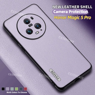 เคสโทรศัพท์มือถือหนัง กันกระแทก คุณภาพสูง สําหรับ Honor Magic 5 4 Pro Magic5 Magic4 Pro 5G HonorMagic5Pro Magic5Pro