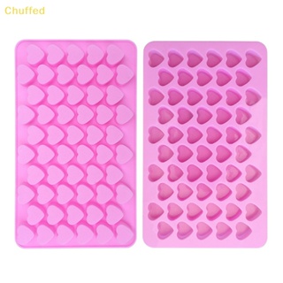 Chuffed&gt; แม่พิมพ์ซิลิโคน รูปหัวใจ 3D สําหรับทําน้ําแข็ง ช็อคโกแลต ฟองดองท์ DIY
