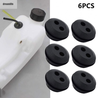 【DREAMLIFE】Fuel Tank Rubber Grommet with 2 Holes 6 Pack Diameter 24mm/18mm for Hedge Trimmer