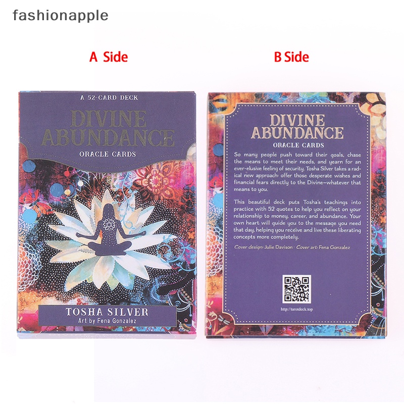 fashionapple-ไพ่ทาโรต์-divine-abundance-oracle-cards-สําหรับงานปาร์ตี้