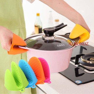 ALISONDZ Protectoer Oven Mitts Silicone Household Gloves Gloves Non-slip insulation gloves Holder Microwave Oven Anti-scalding Baking Silicone Gloves/Multicolor