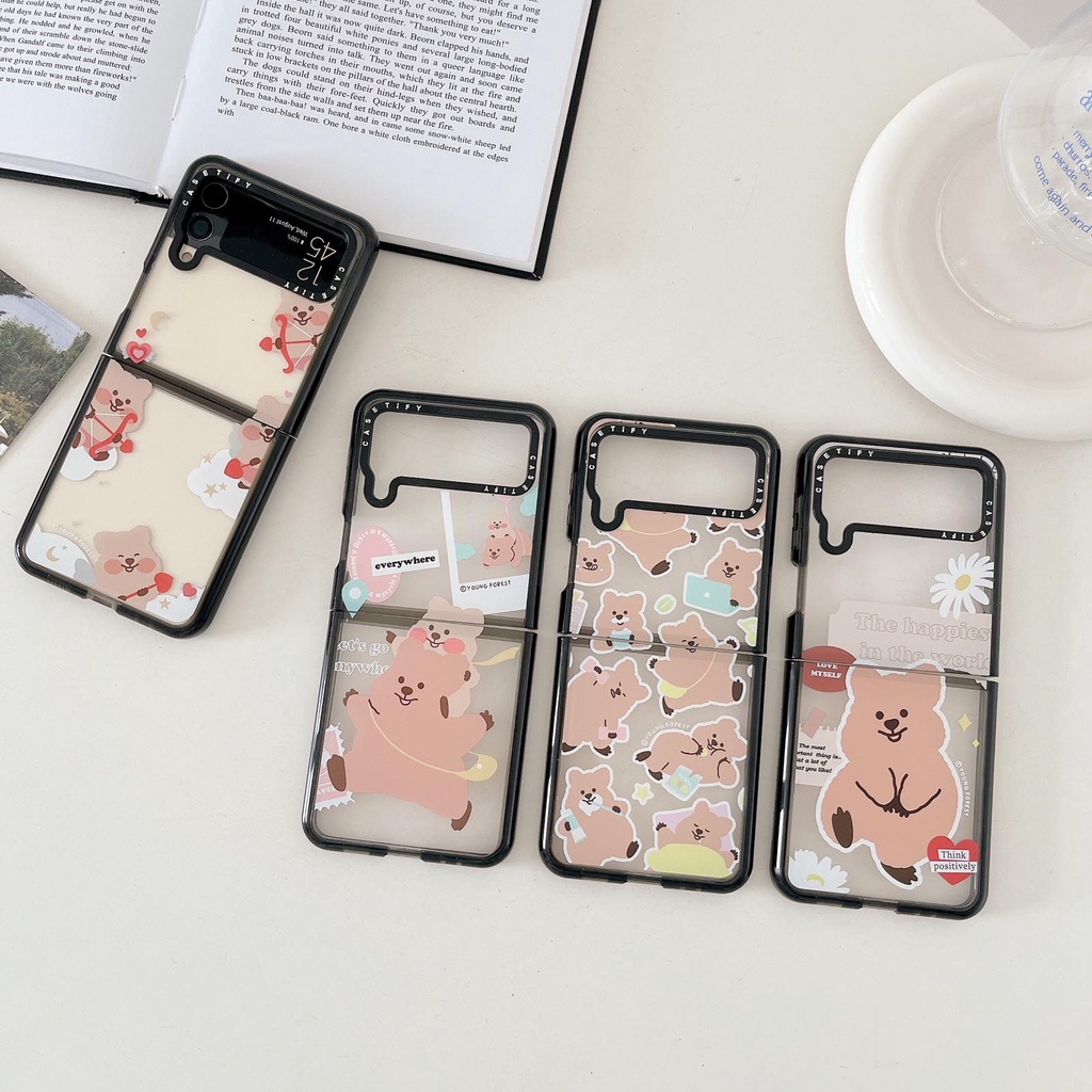 เคสโทรศัพท์มือถือแฟชั่น-สําหรับ-samsung-galaxy-z-flip-3-5g-z-flip4-zflip4-zflip3