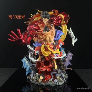 Spot one piece flowing wind magic and Kingdom series ghosts and gods motionless Ming King Lufei hand-made ornaments 33cm high Thor