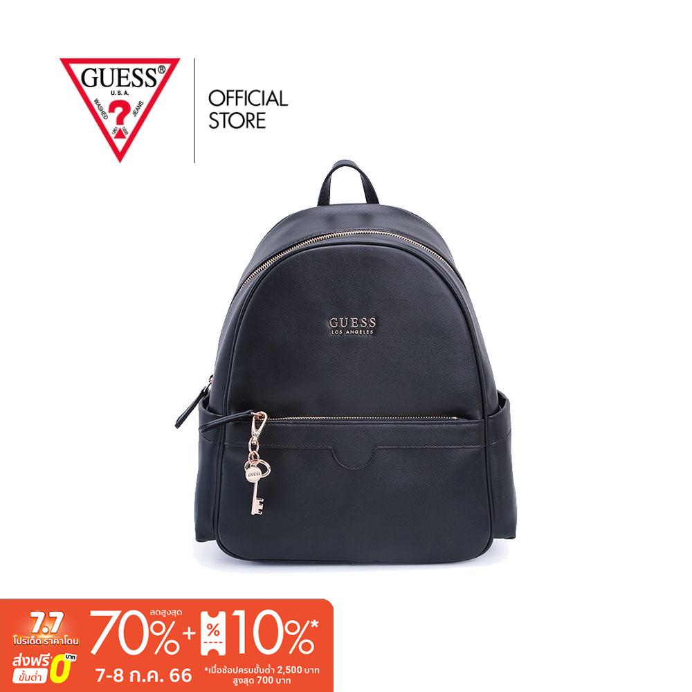 GUESS กระเป๋าสะพายผู้หญิง รุ่น LG879230 KIMBALL BACKPACK สีดำ Shopee