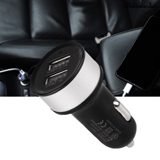 [COD]☆อะแดปเตอร์ชาร์จในรถยนต์ 2 พอร์ต Dual USB 3.1A สําหรับ Galaxy S6 iPhone 5 6