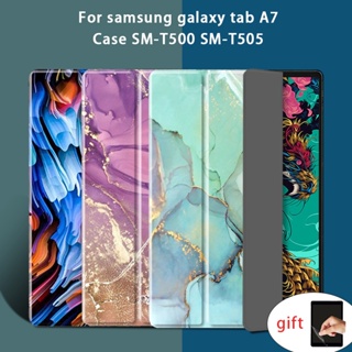 เคสแท็บเล็ต พร้อมขาตั้ง สําหรับ Samsung galaxy tab A7 2020 sm-T500 T505 T507 10 นิ้ว 4 A7