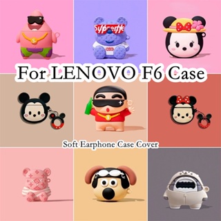 【Case Home】เคสหูฟัง แบบนิ่ม ลายการ์ตูนดิสนีย์ สําหรับ LENOVO F6 F6