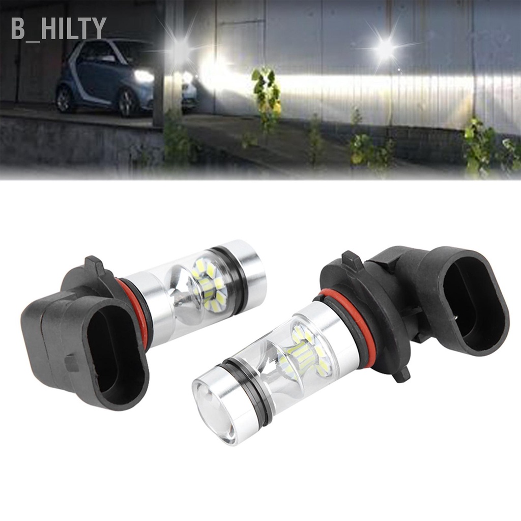 b-hilty-2pcs-9006-hb4-100w-สีขาว-led-หลอดไฟหน้าสว่างสูง-ชุด-ไฟตัดหมอก-รถ-โคมไฟขับ