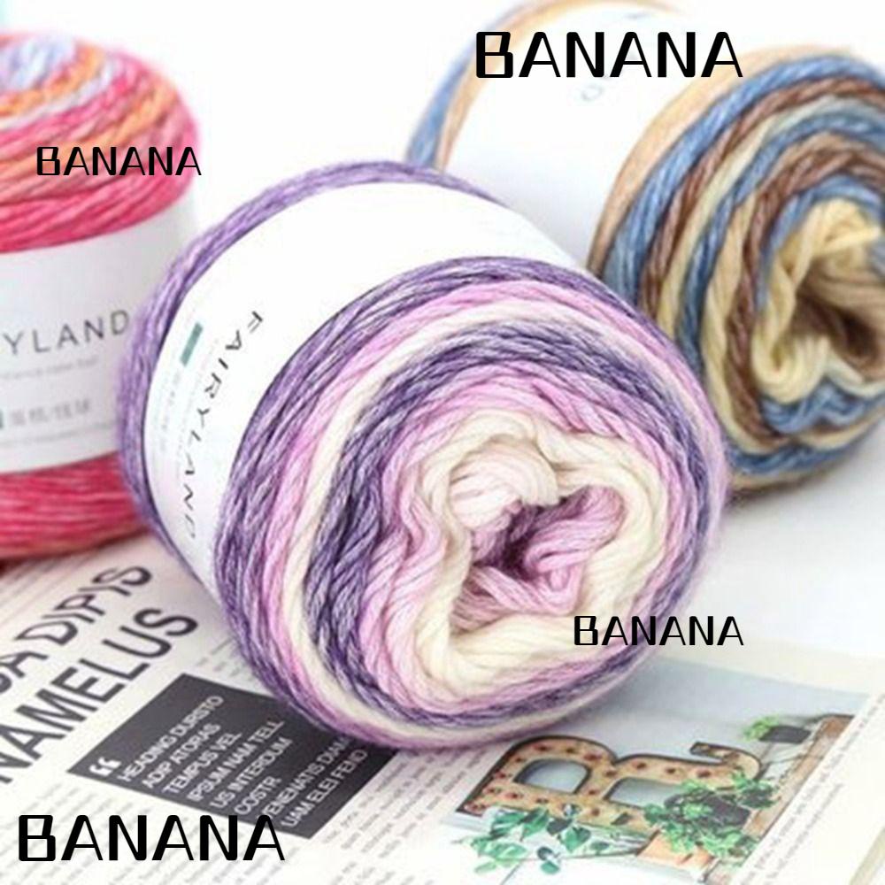 banana1-ใหม่-ผ้าพันคอ-ผ้าวูลเลน-สีรุ้ง-ย้อมสี-ผ้าฝ้าย-แฟนซี