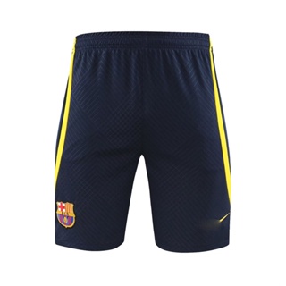 กางเกงกีฬาขาสั้น เอวยางยืด แต่งซิปห้ากระเป๋า พลัสไซซ์ 24 Barcelona FC