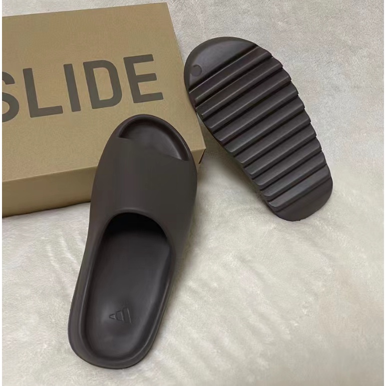yeezy-slide-สี-adidas-originals-รองเท้าแตะ-azure-soot-enflame-orange-glow-green-sandals