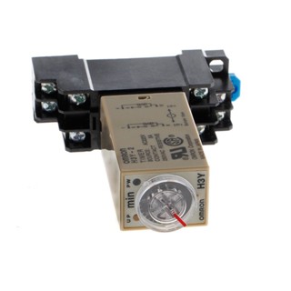 AC 220V H3Y-2 Power On Time Delay Relay Solid State Timer 60วินาที งานดี