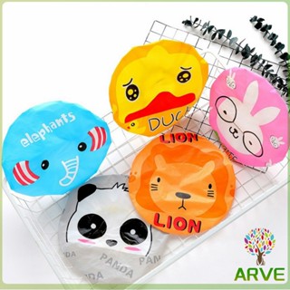 หมวกคลุมผมอาบน้ำ กันน้ำ ลายการ์ตูนน่ารัก   Shower Cap Kids