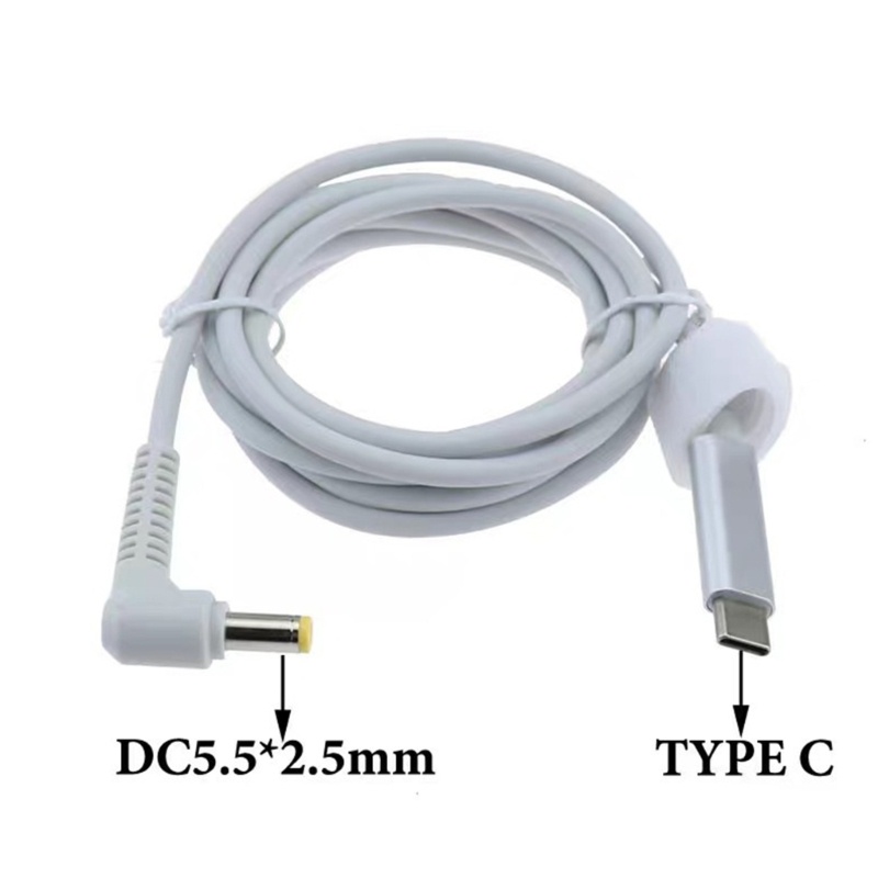 btsg-อะแดปเตอร์สายชาร์จ-type-c-usb-c-ตัวผู้-เป็น-dc-5-5x2-5-มม