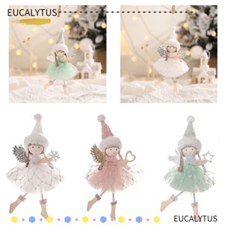 Eutus จี้ตุ๊กตานางฟ้า เจ้าหญิง ประดับปีก สวยงาม สําหรับตกแต่งบ้าน ต้นคริสต์มาส