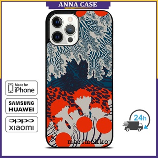 เคสโทรศัพท์มือถือ ลาย Marimekko 6 สําหรับ iPhone 14 Pro Max 13 Pro Max Samsung Galaxy Note10+ S21Ultra