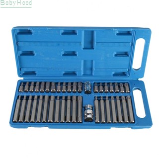 【Big Discounts】40Pcs Impact Socket Set 1/2 3/8 Adaptor Drive Star Extension Bit Socket Adaptor#BBHOOD