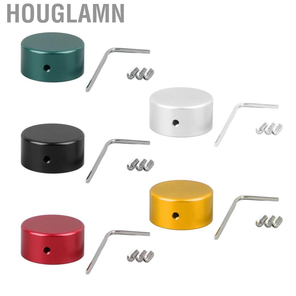 Houglamn กีตาร์ Footswitch Topper เหยียบลูกบิดหมวกอลูมิเนียมสำหรับ ...