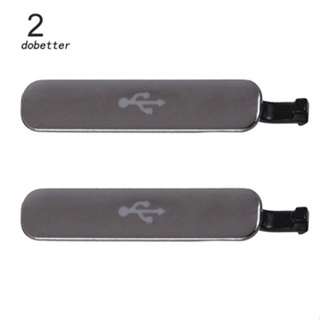 &lt;Dobetter&gt; ฝาครอบพอร์ตชาร์จ USB กันน้ํา กันฝุ่น สําหรับ Galaxy S5 I9600 G900