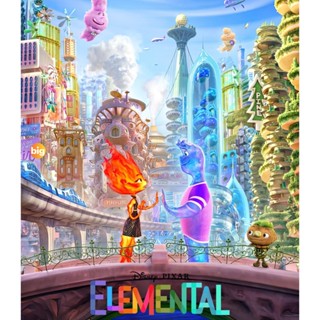 แผ่น Bluray หนังใหม่ เมืองอลวนธาตุอลเวง Elemental (2023) (เสียง Eng /ไทย(โรง) | ซับ Eng) หนัง บลูเรย์