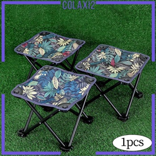 [Colaxi2] เก้าอี้พับ กันลื่น น้ําหนักเบา อุปกรณ์เสริม สําหรับตั้งแคมป์กลางแจ้ง สวน บาร์บีคิว