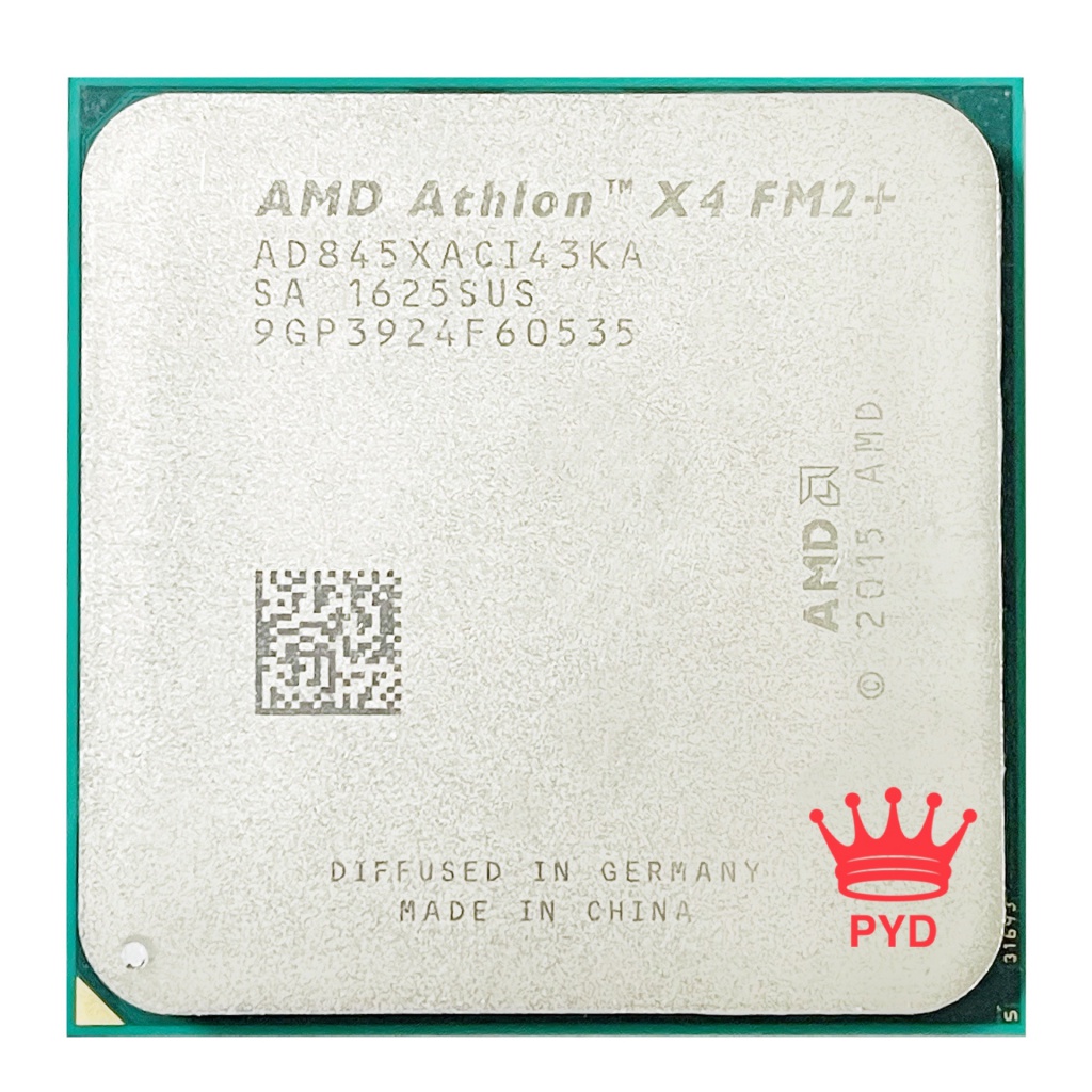 AMD Athlon X4 845 FM2+ CPU Processor - 3.5 GHz Quad-Core (AD845XACI43KA) - Used, Fully Functional