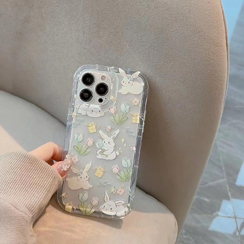 เคสโทรศัพท์มือถือ-กันกระแทก-ลายกระต่าย-สไตล์มินิมอล-สําหรับ-iphone-11-pro-max-12-13-14-pro-max-6-6splus-7-8-plus-se2020-iphone-12-13-mini-xr-xs-max-xs-plus-max