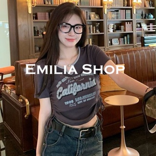 EMILIA SHOP  เสื้อผ้าแฟชั่นผู้หญิง สไตล์เกาหลี 2023 ใหม่  Chic สวยงาม ทันสมัย สวย A29J10X 36Z230909