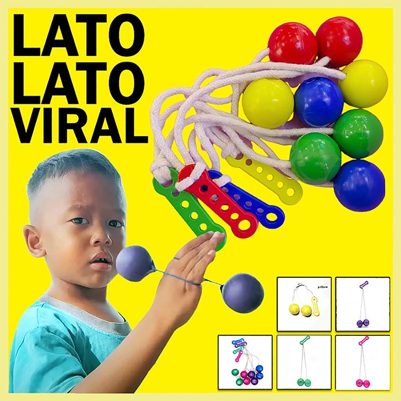 ของเล่น-lato-lato-ขนาด4ซม-big-viral-toys-lato-lato-glow-in-the-dark-viral-old-school-toy-etek-toy-bola-tek-tek-lato-lato-toys-with-handle-and-light-bri