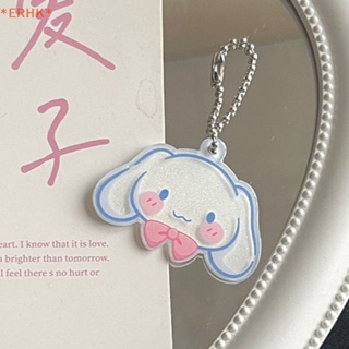 Erhk&gt; Sanrio Kuromi Hello Kitty Purin Pachacco พวงกุญแจอะคริลิค น่ารัก คาวาอี้ ของเล่น กระเป๋าเป้สะพายหลัง จี้ กระเป๋านักเรียน ตกแต่งใหม่
