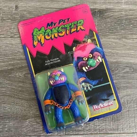 ฟิกเกอร์ Super7 My Pet Monster Reaction ขนาดเล็ก Shopee Thailand
