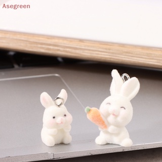 [Asegreen] พวงกุญแจ จี้การ์ตูนกระต่าย DIY สําหรับทําเครื่องประดับ สร้อยคอ ต่างหู สร้อยข้อมือ 1 ชิ้น
