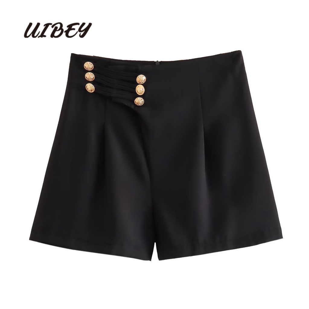 uibey-กางเกงขากว้าง-เอวสูง-สีพื้น-อเนกประสงค์-4445